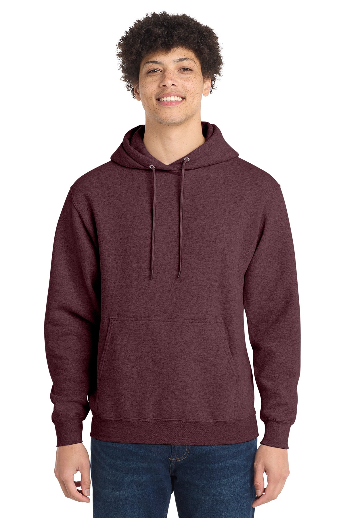 Heather Athletic Maroon