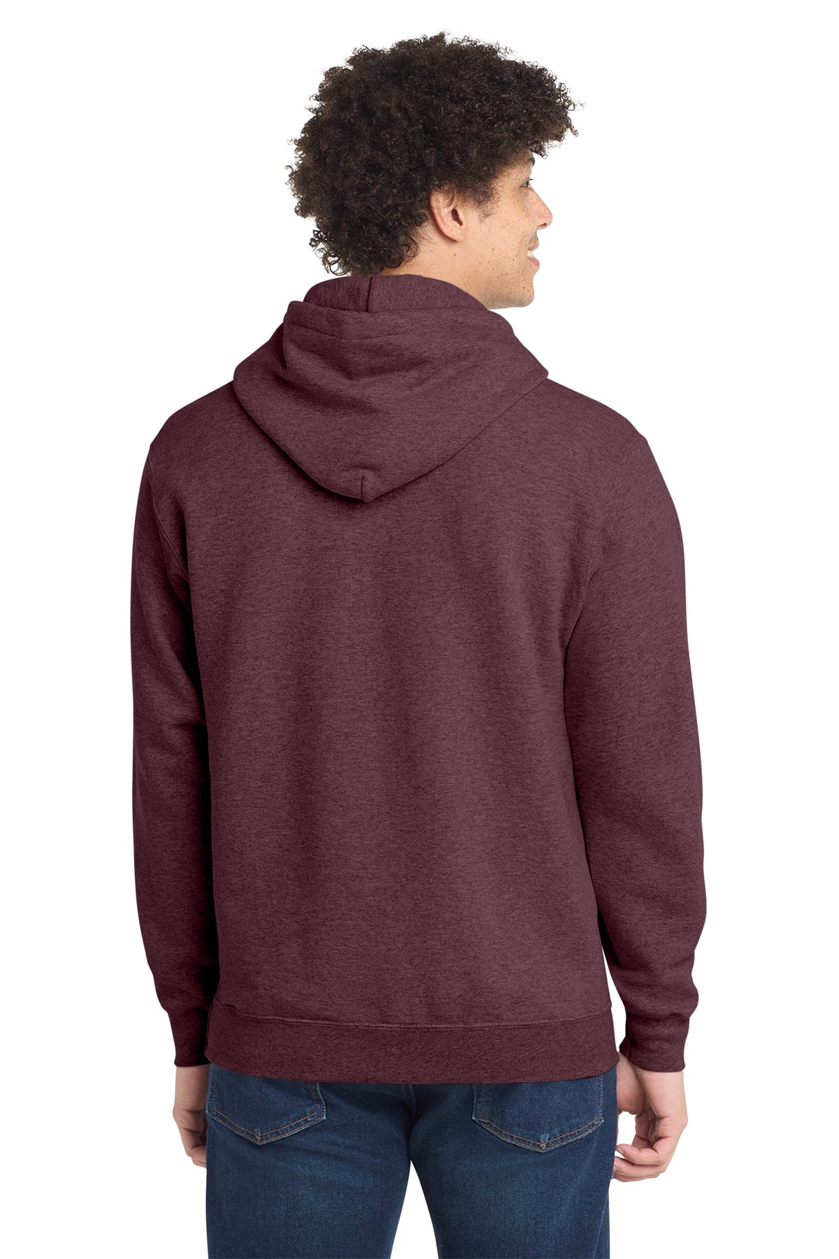 Heather Athletic Maroon