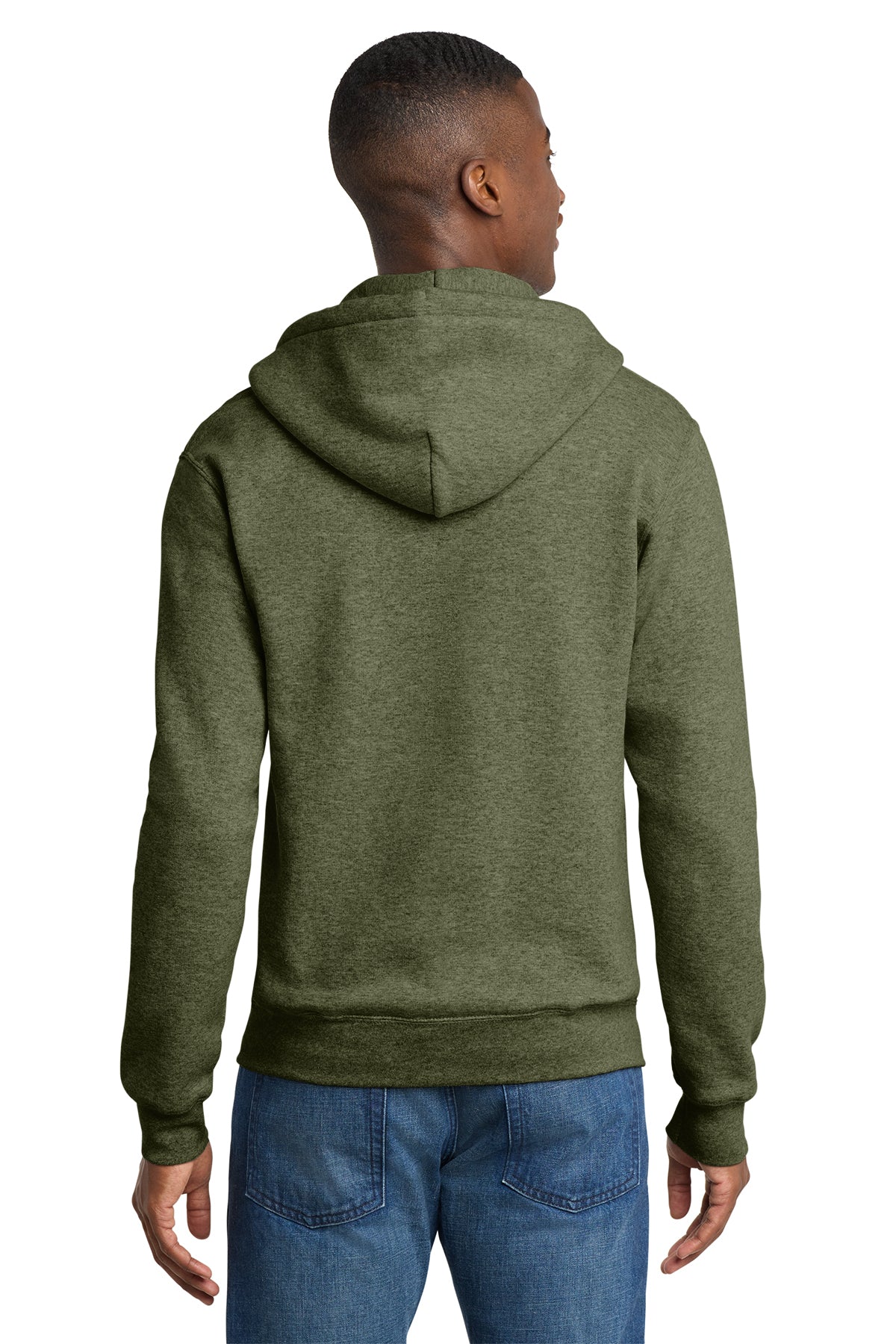 Olive Drab Green Heather