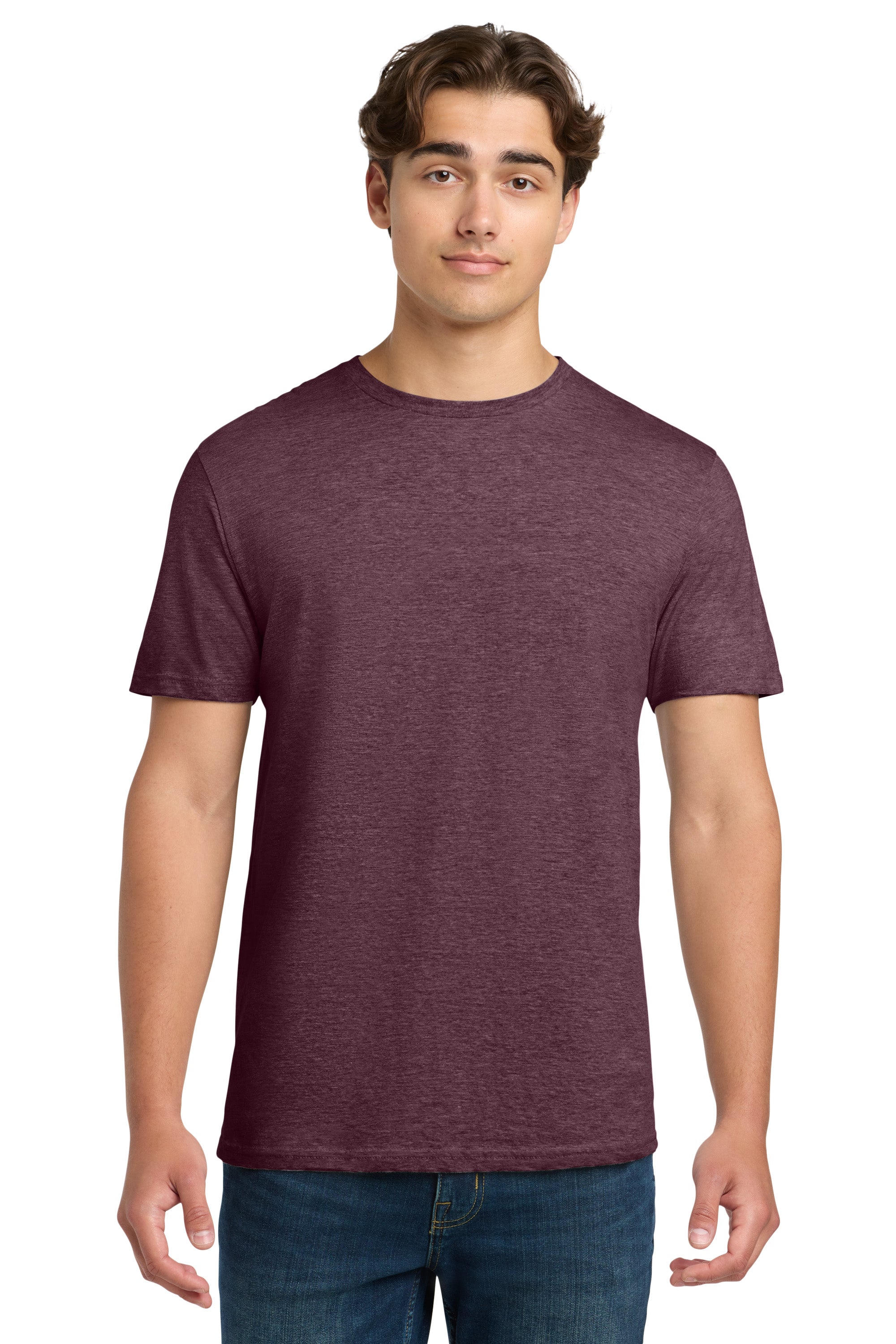 Heather-Maroon