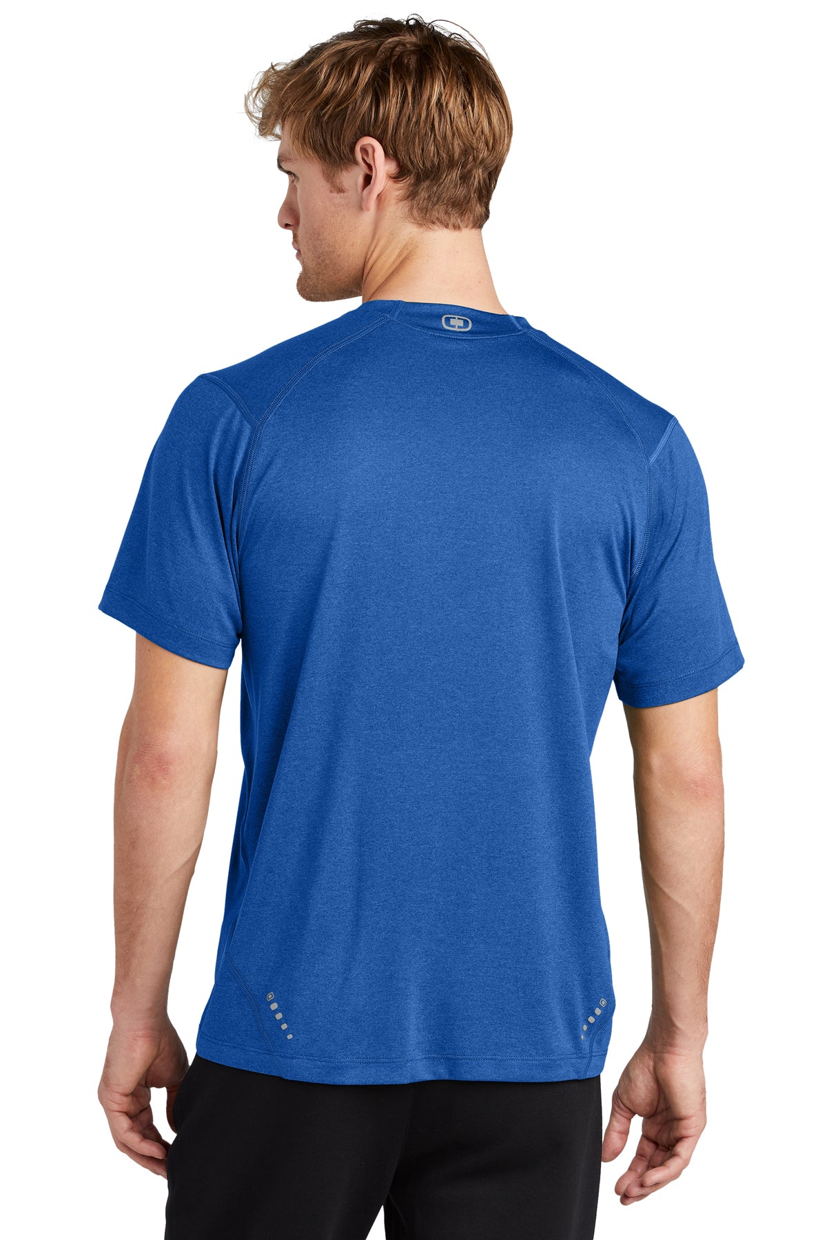 Stand With Israel Workout Running Shirt - OGIO® Pulse Crew Short Sleeve (men's/unisex)