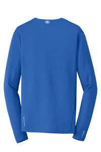 Stand-With-Israel-Workout-Running-Shirt---OGIO®-Pulse-Crew-Long-Sleeve-(men's/unisex)