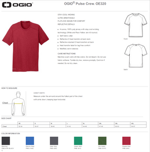 Stand-With-Israel-Workout-Running-Shirt---OGIO®-Pulse-Crew-Short-Sleeve-(men's/unisex)